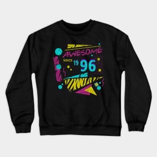 Awesome Since 1996-96’s Birthday Celebration, 41st Birthday Crewneck Sweatshirt